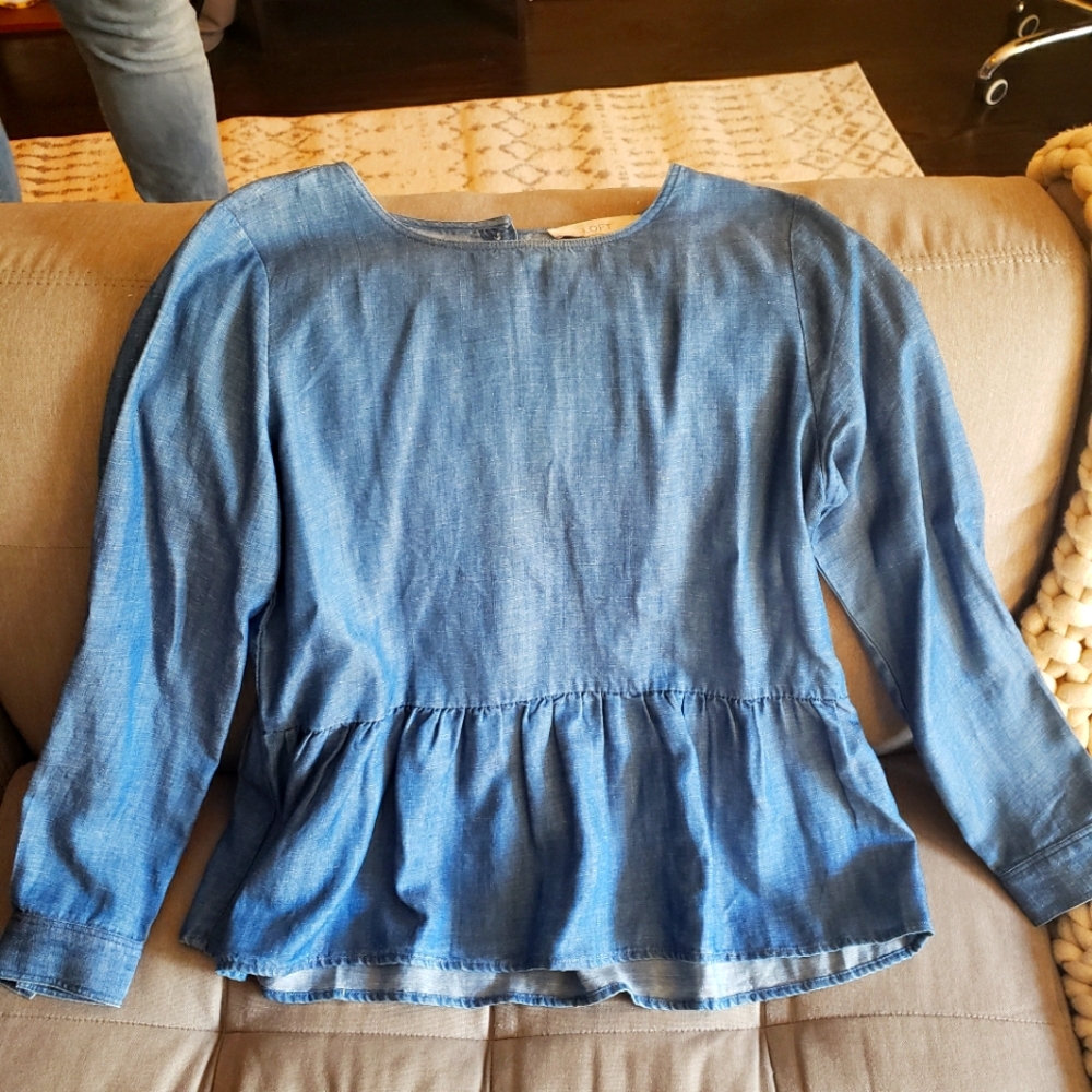 Chambray Top